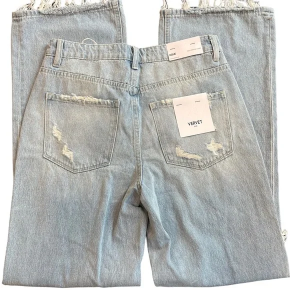 Vervet Jeans 90s Vintage flare distressed - Picture 8 of 11